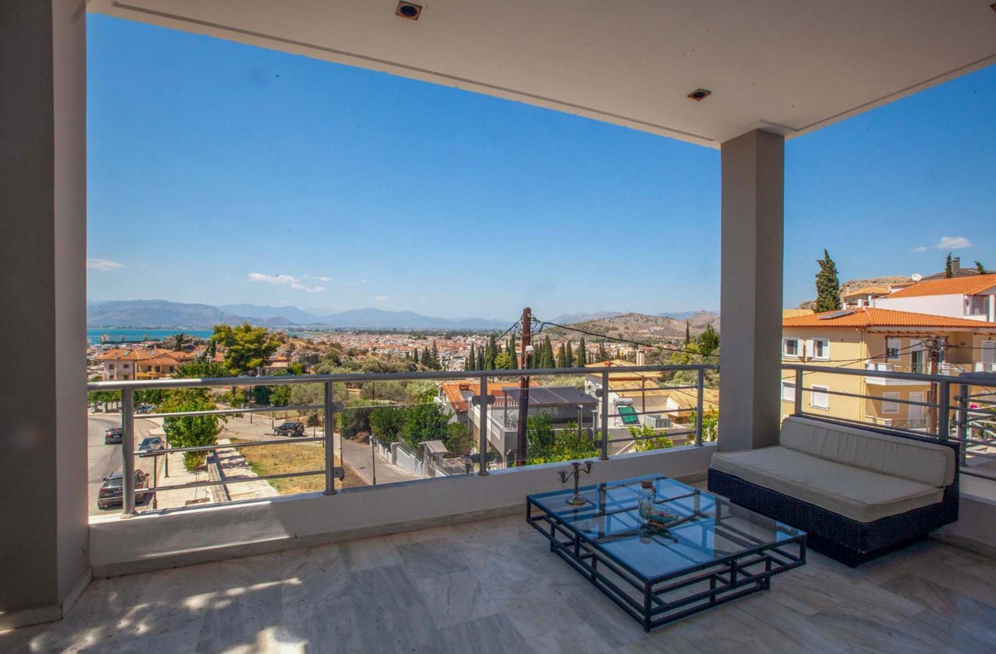 Bourtzi View Villa Nafplio Bagian luar foto