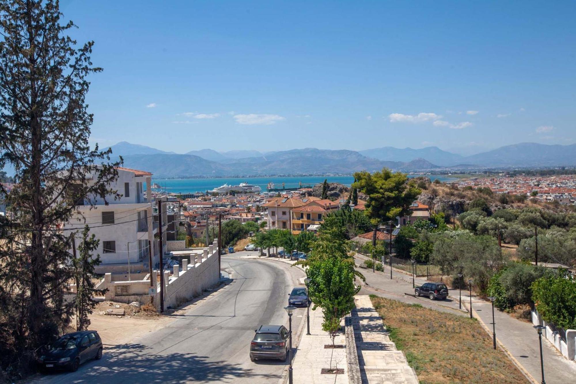 Bourtzi View Villa Nafplio Bagian luar foto