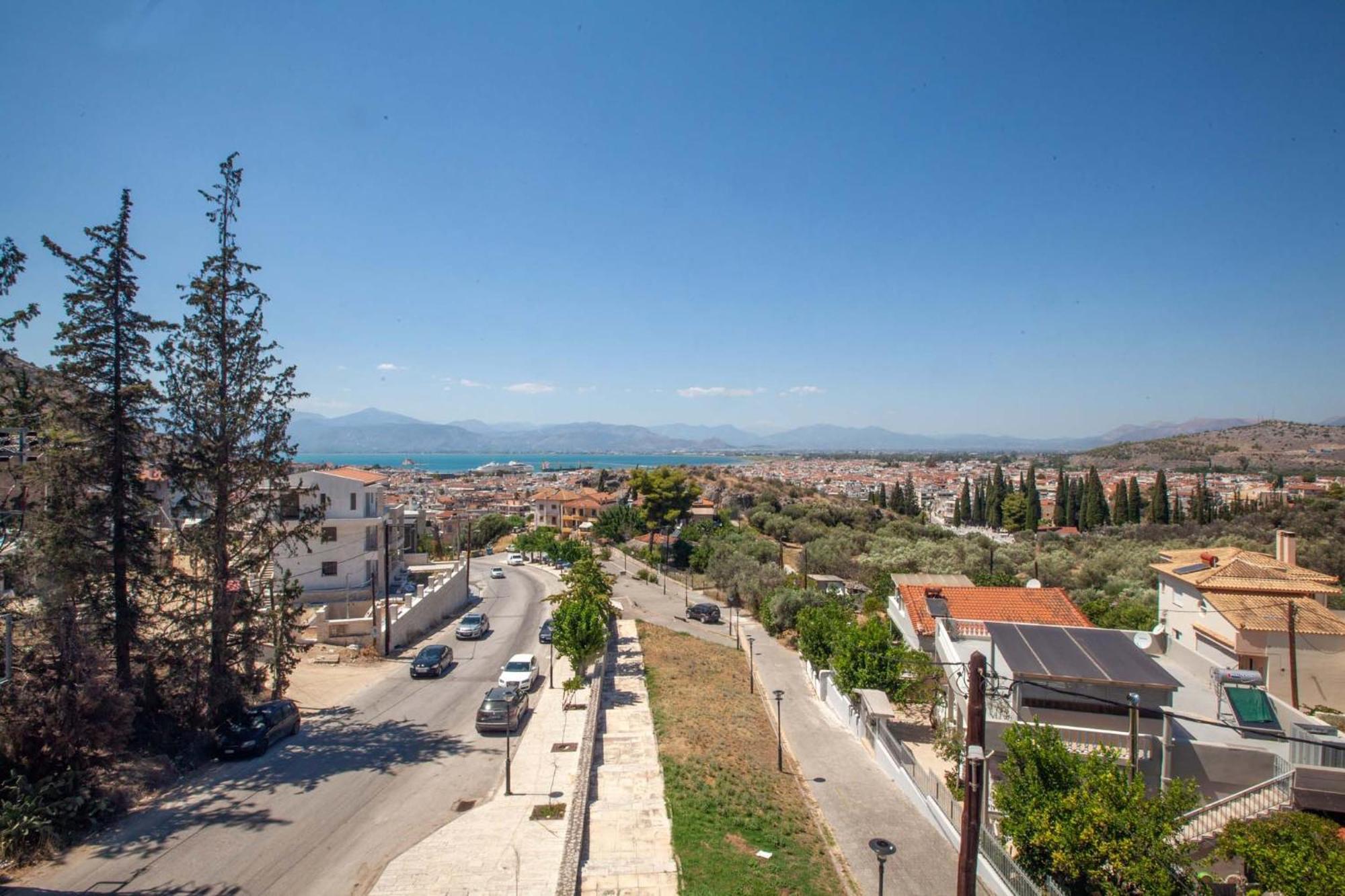 Bourtzi View Villa Nafplio Bagian luar foto