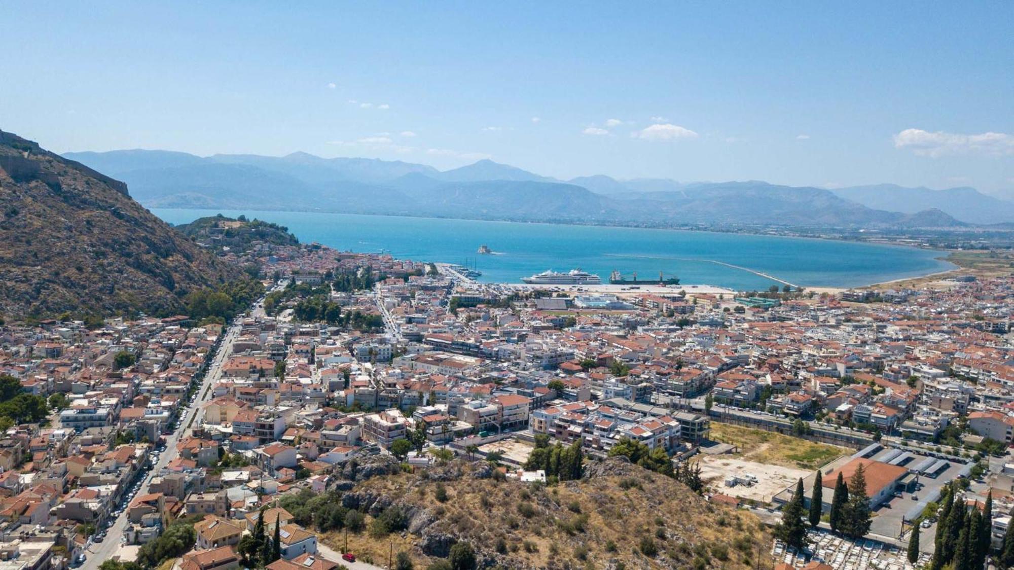 Bourtzi View Villa Nafplio Bagian luar foto